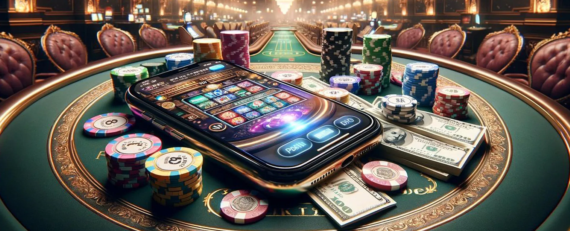 PH22 Login Casino Hero Banner with exciting casino games